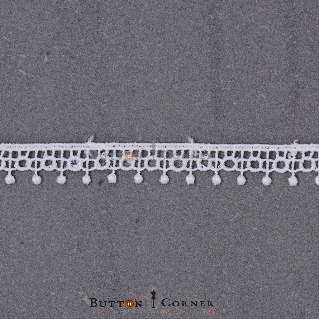One Side Border Shuttle Lace
