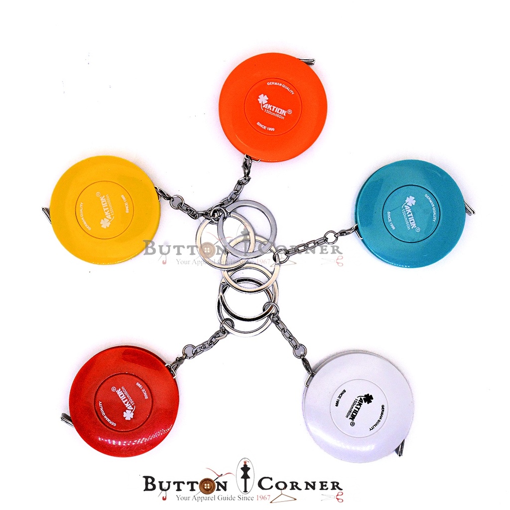 Tailoring Tape Key Chain 10mm