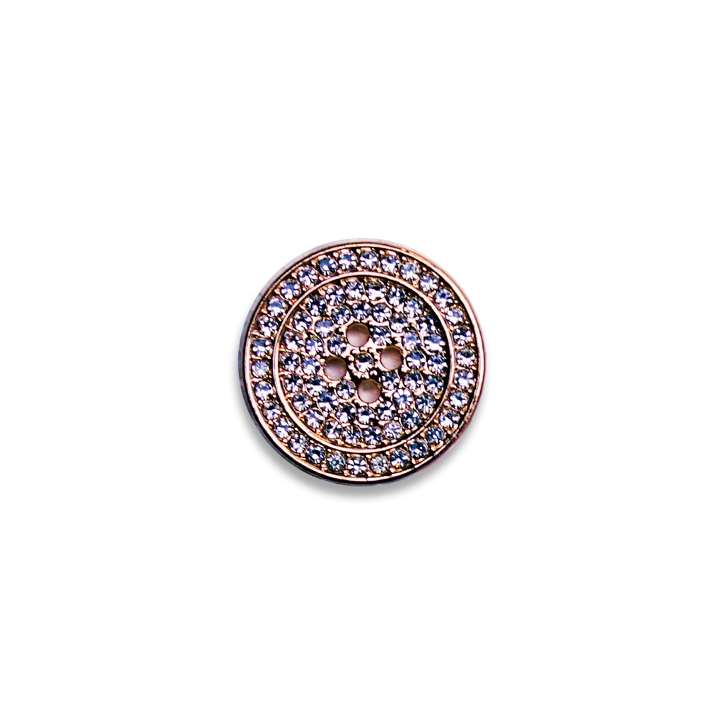 Stones With Border Outline Fancy Button