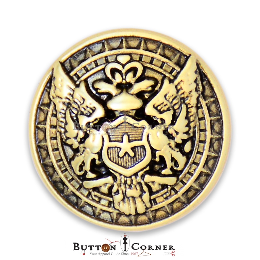 Antique Design Metal Suiting Button
