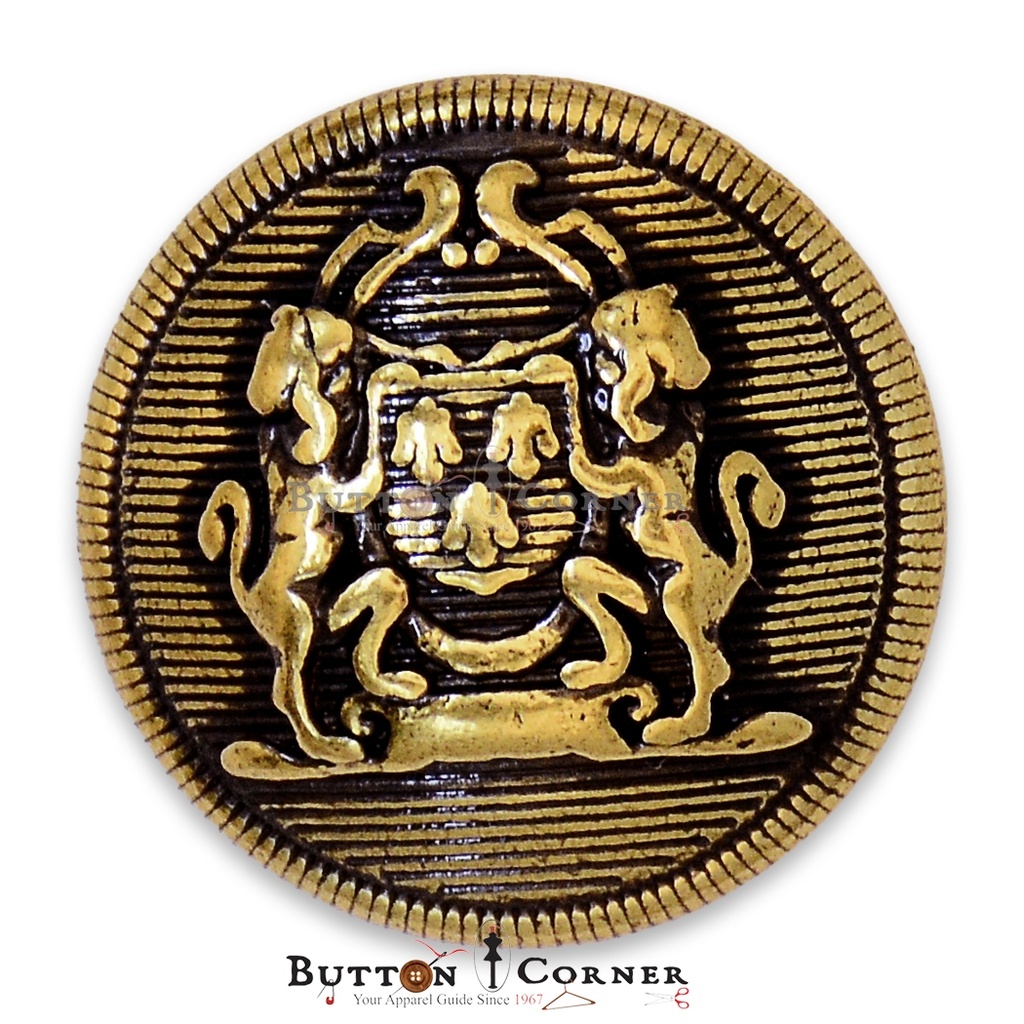 British Design Vintage Suiting Button