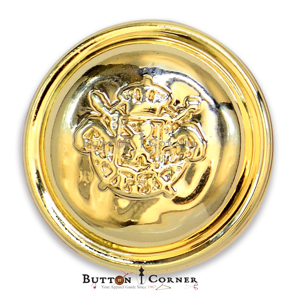 Vintage Design Metal Suiting Button