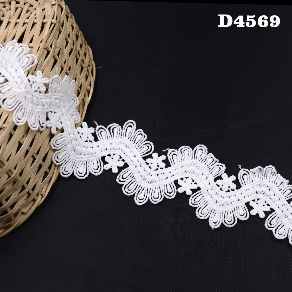Shuttle Double Side Border Lace