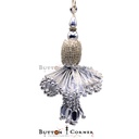 Gota Cap Pearl & Glass Beads Fancy Tassel