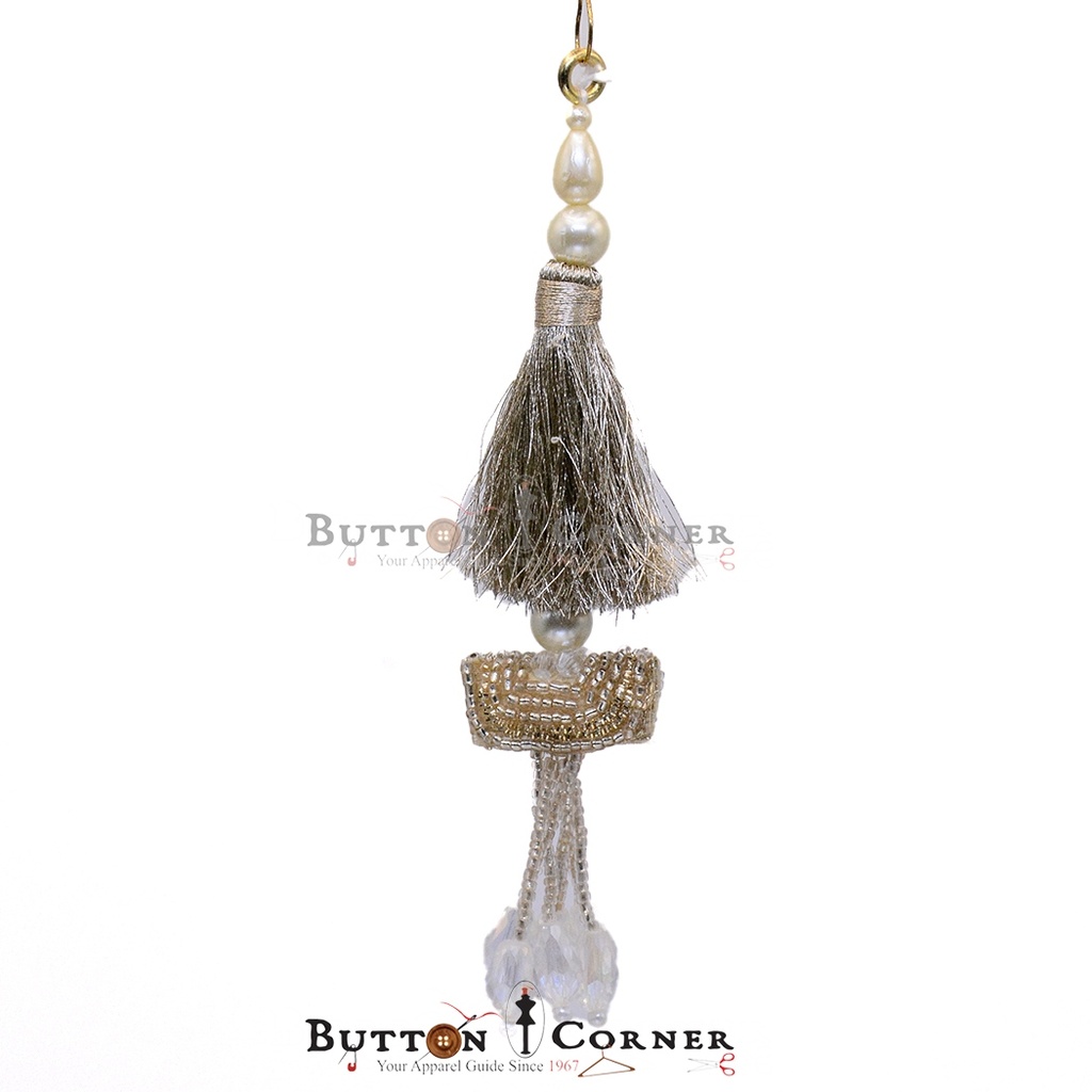 Fancy Glass Beads Tassel