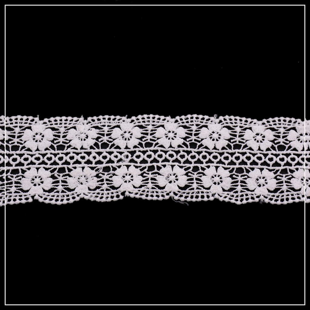 Shuttle Double Side Border Lace