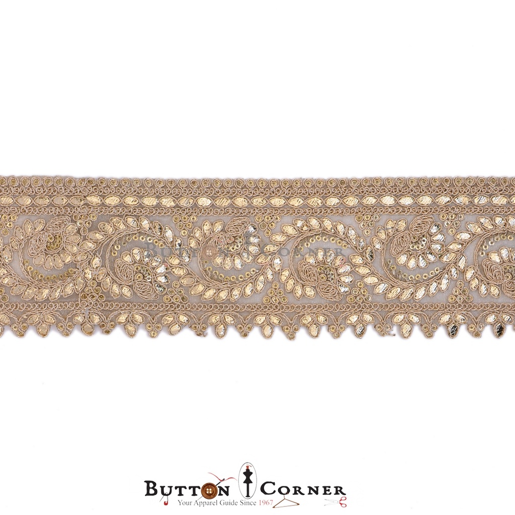 Fancy Sequence Gota Lace