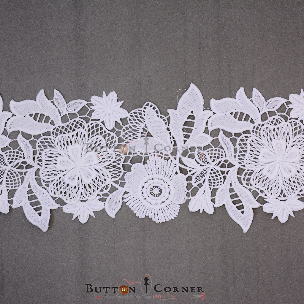 Flower Design Shuttle Lace
