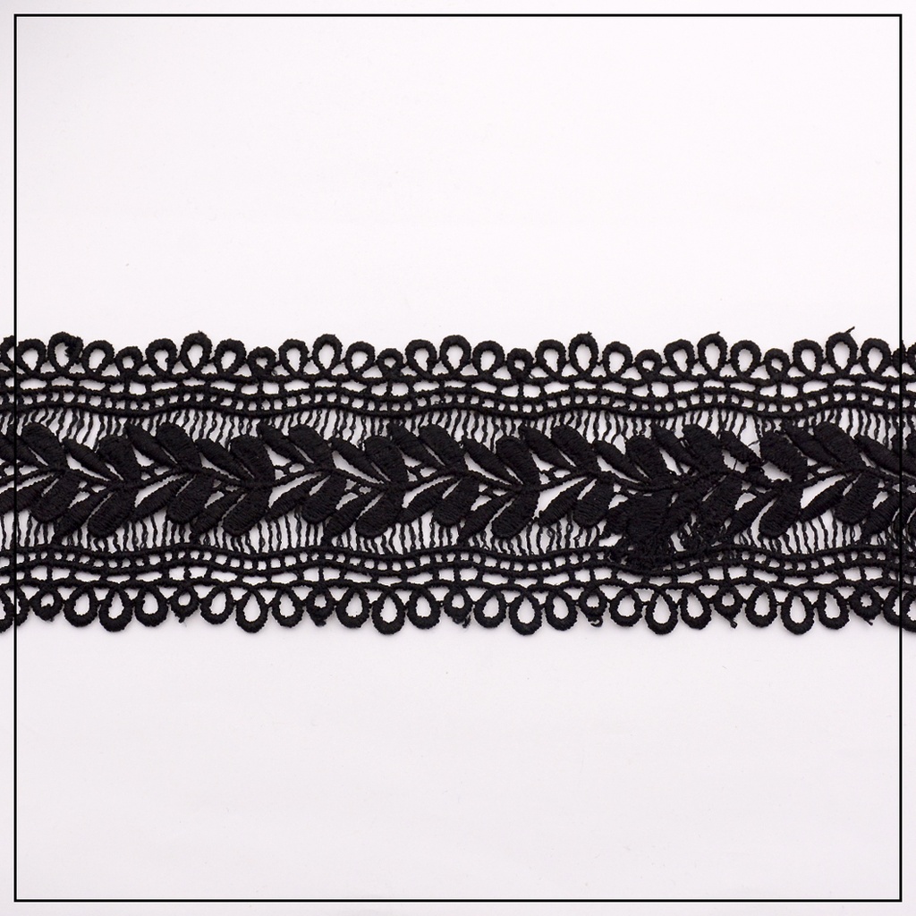 Shuttle Double Side Border Lace