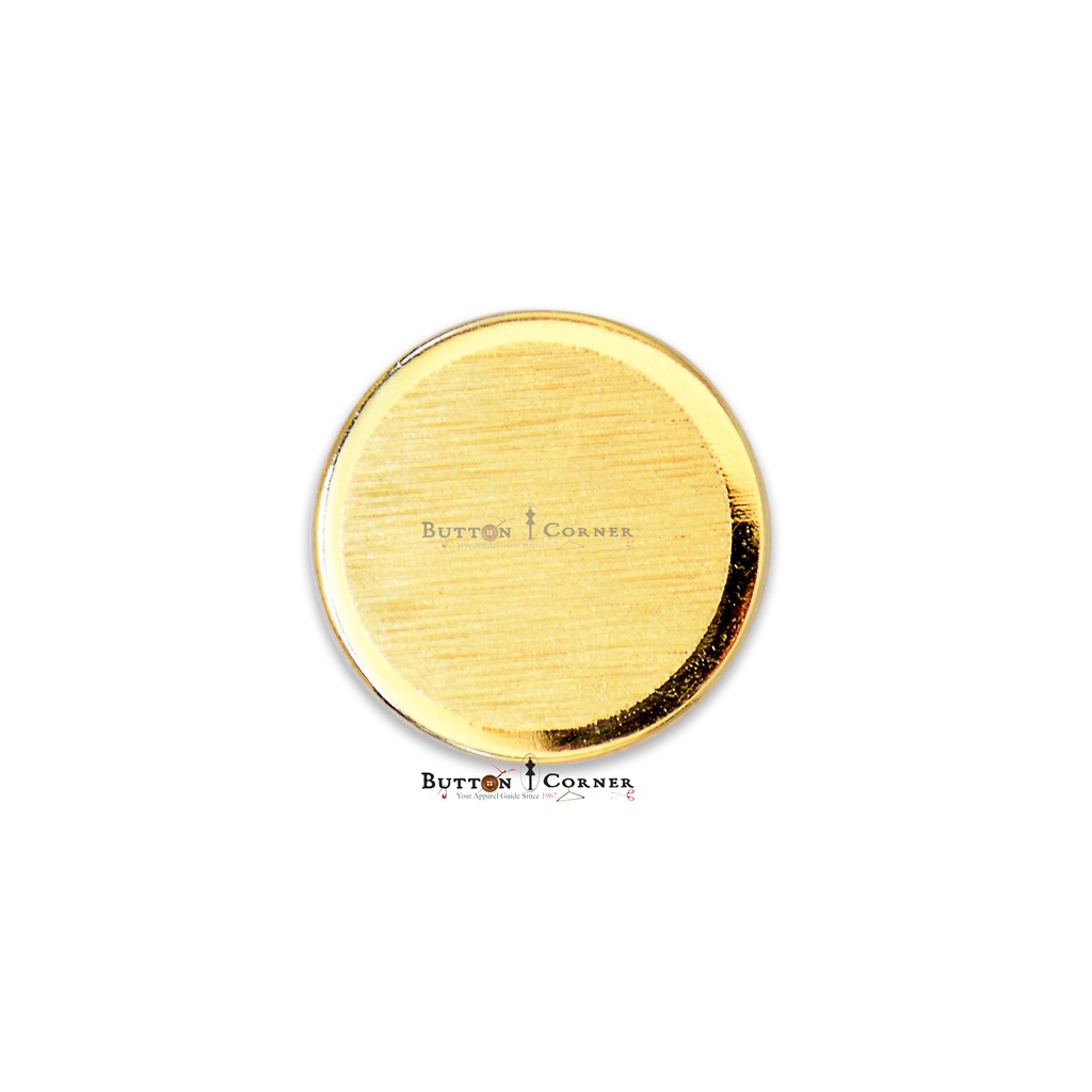 Laser Textured Rounded Shape Metal Button