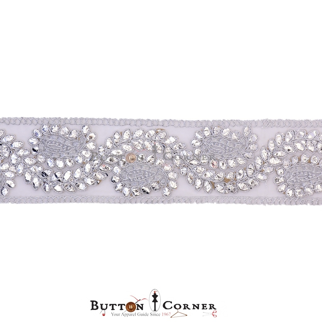 Double Side Border Fancy Gota Lace