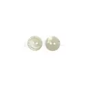 Mother-of-Pearl Laser-Cut Round Shape 2 Hole Shell Button
