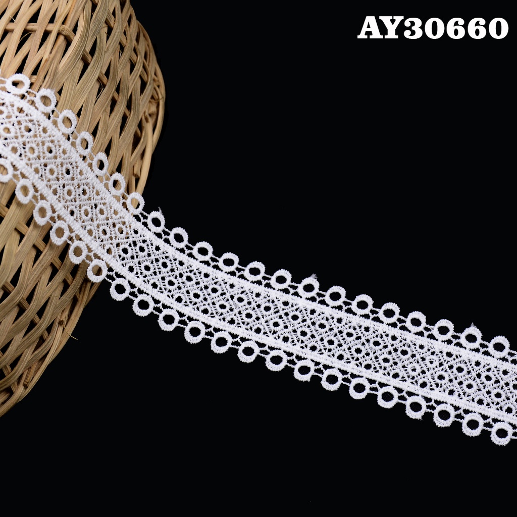 Double Side Border Shuttle Lace