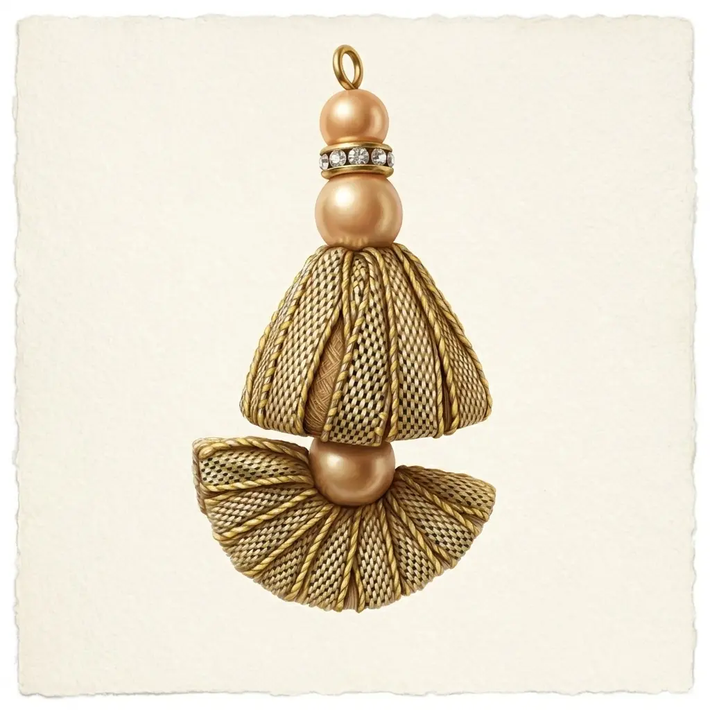 Fancy Gota Pearl Tassel
