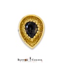 Drop Shape Fancy Kundan Button