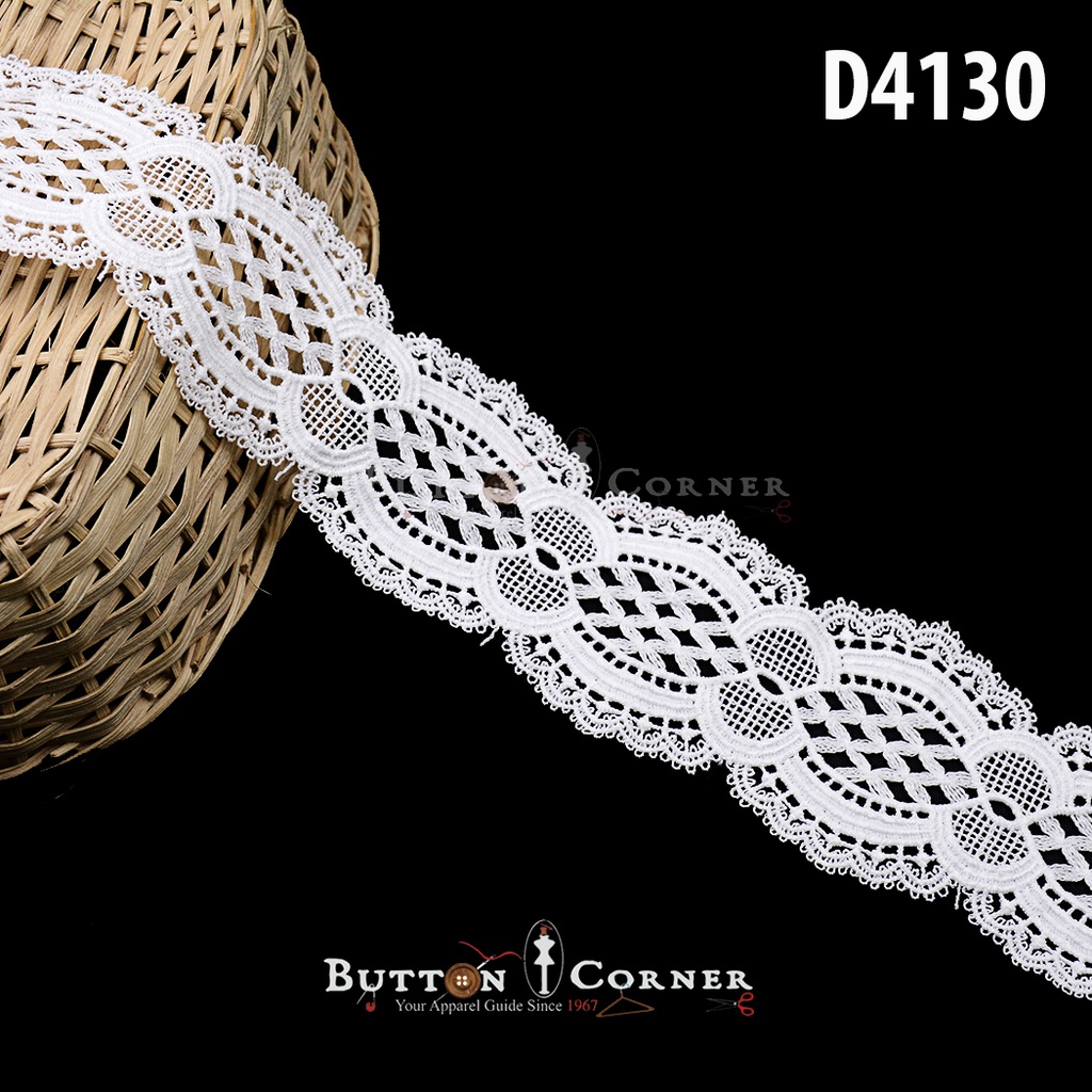 Shuttle Double Side Border Lace