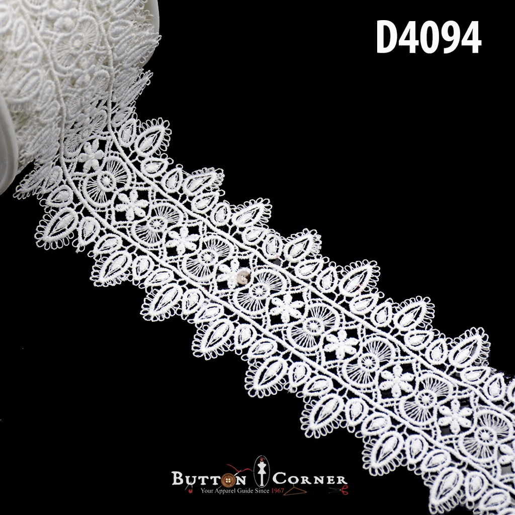 Shuttle Double Side Border Lace