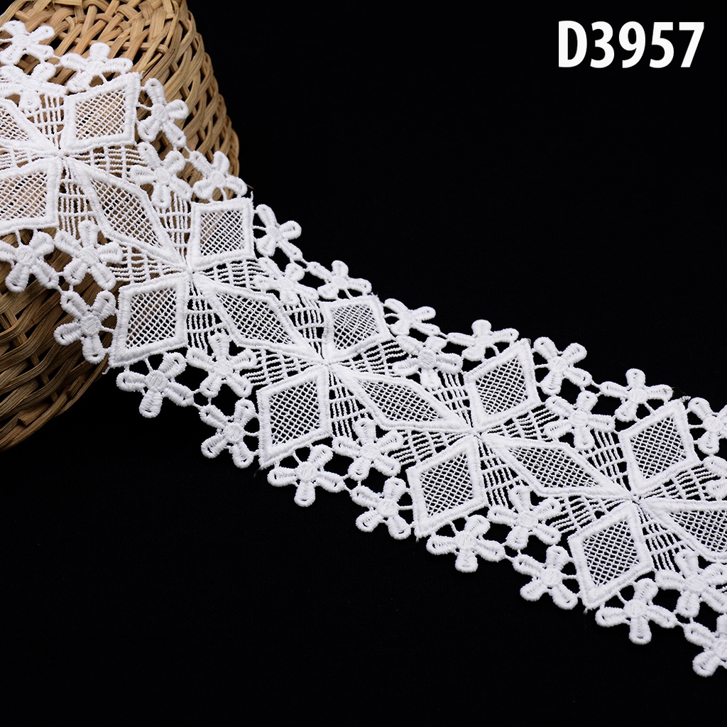 Shuttle Double Side Border Lace