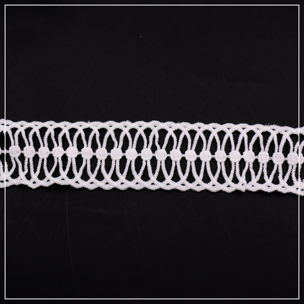 Shuttle Double Side Border Lace