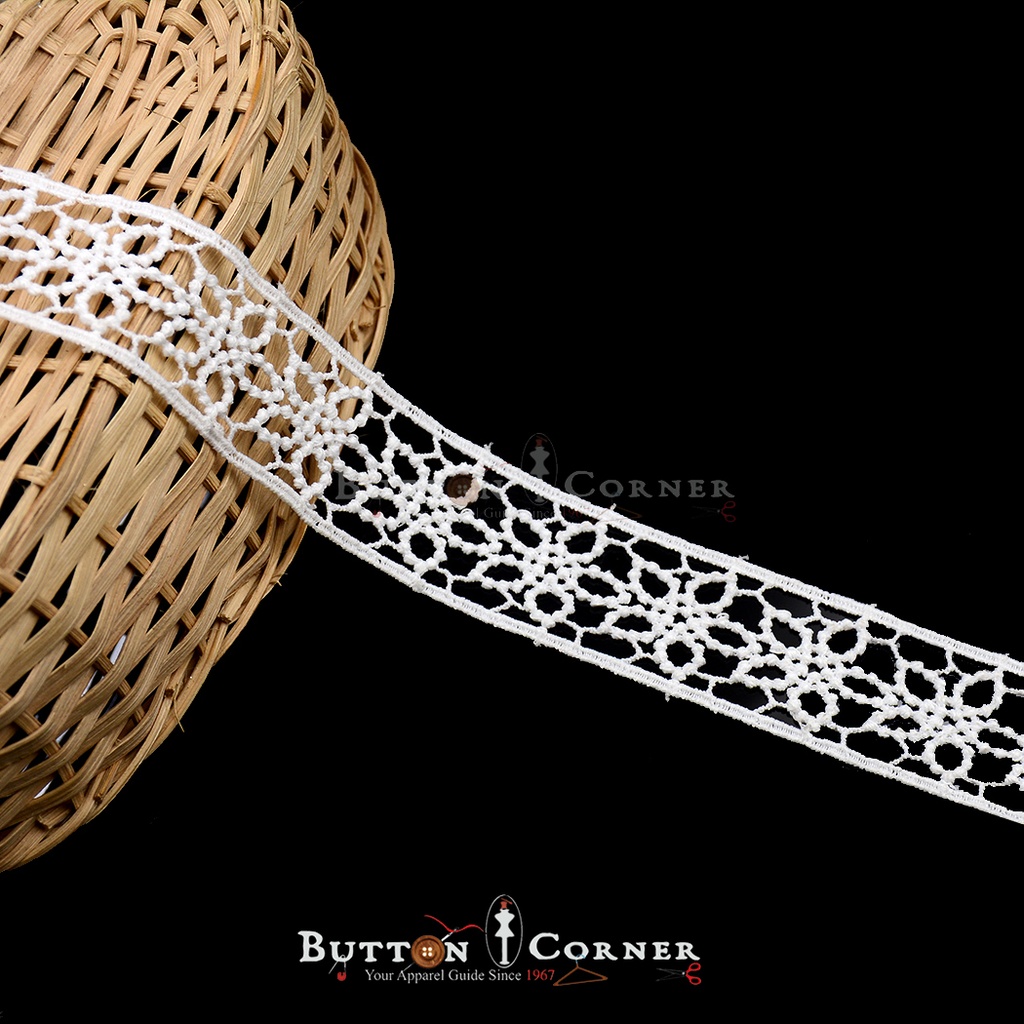 Double Side Border Shuttle Lace