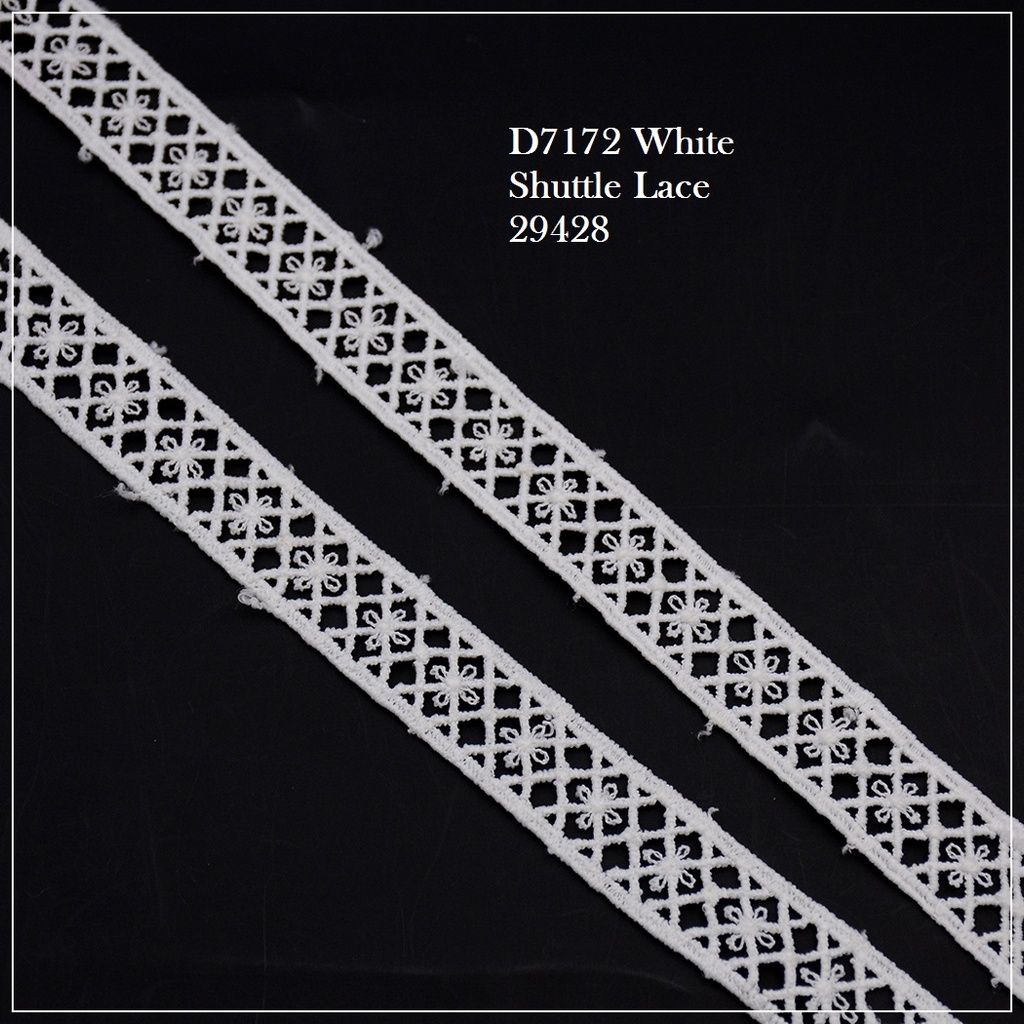 Shuttle Joined Lace
