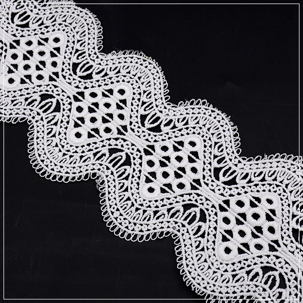 Double Side Border Shuttle Lace
