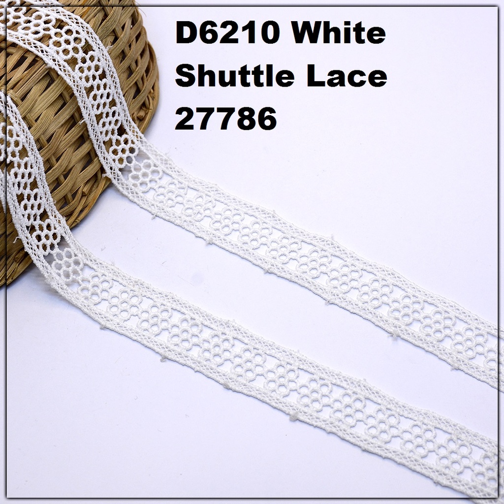 Shuttle Joined Lace