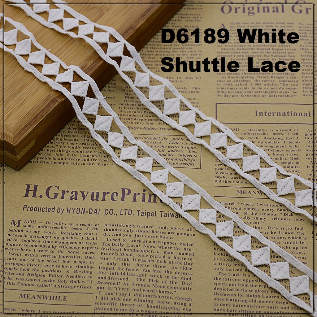 Shuttle Joined Lace