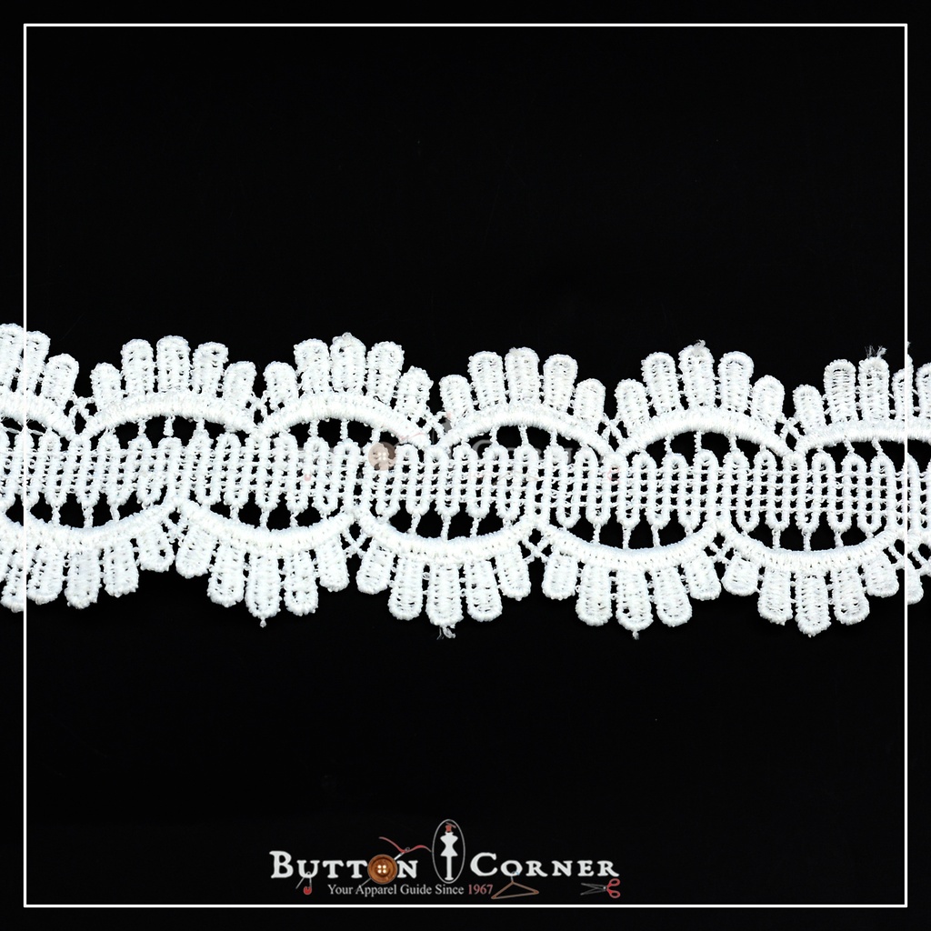 Shuttle Double Side Border Lace