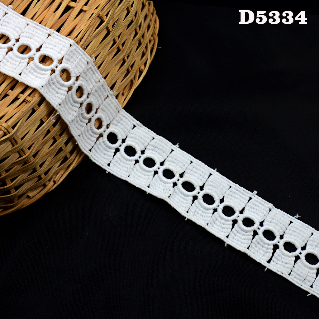 Shuttle Double Side Border Lace