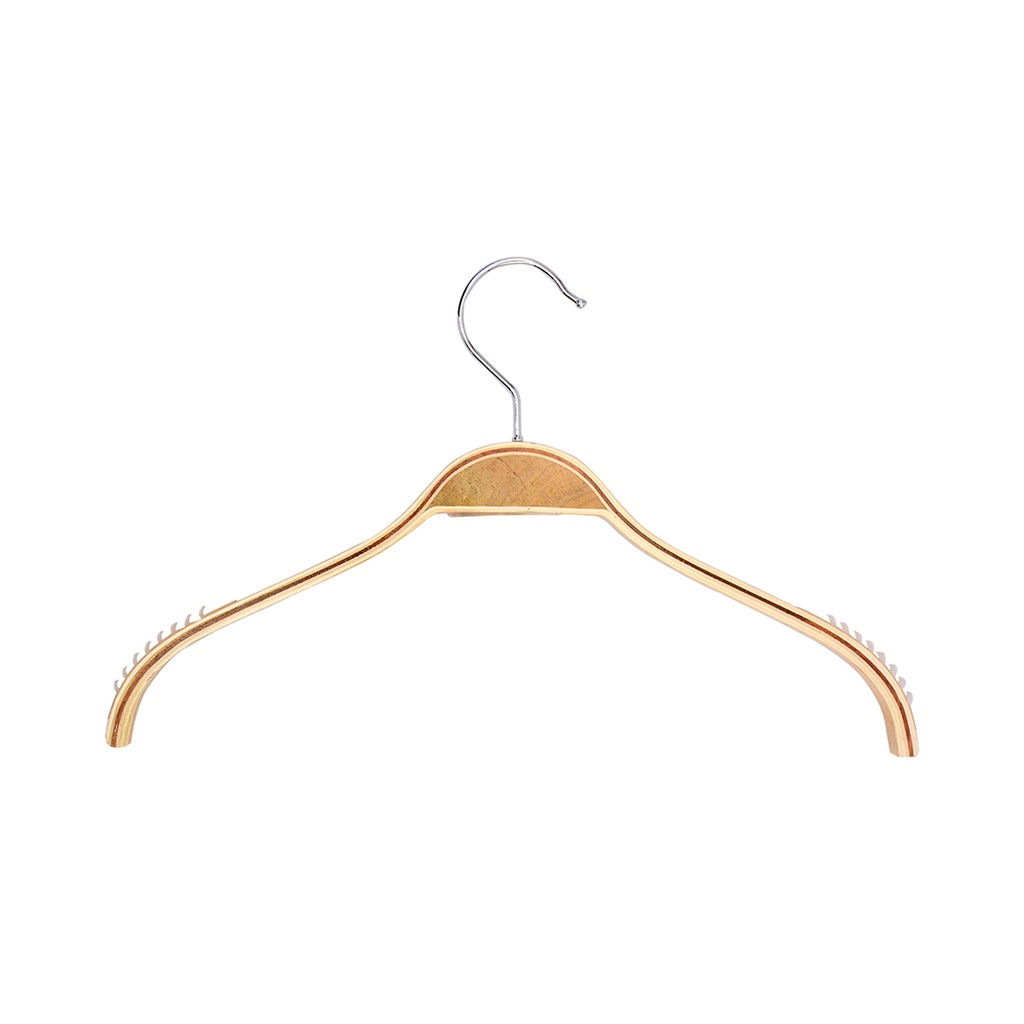 Bamboo Shirt Hanger Without Stick