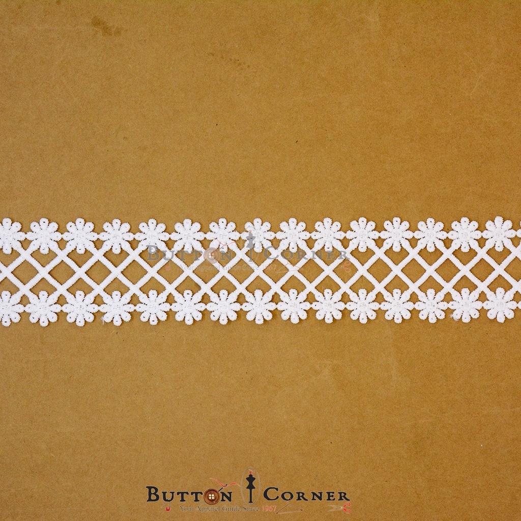 Double Side Border Shuttle Lace