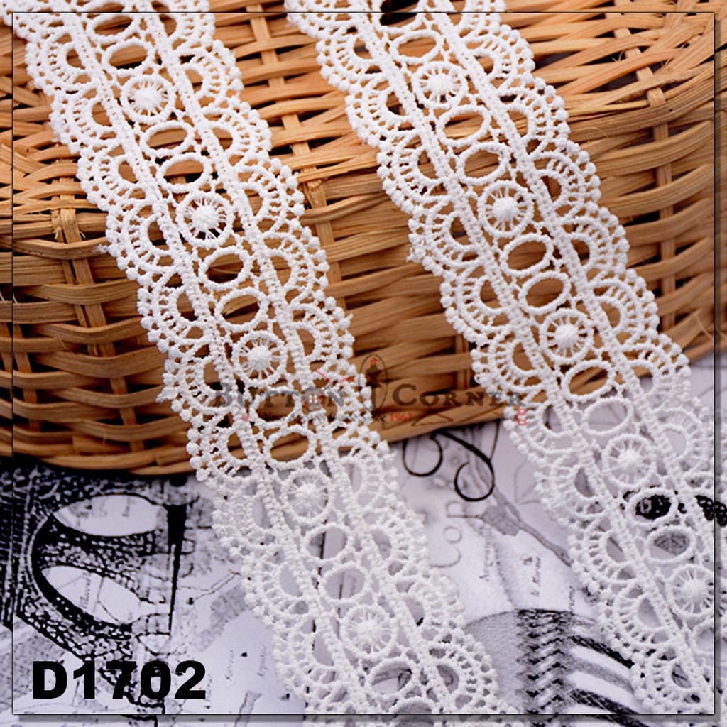 Shuttle Double Side Border Lace
