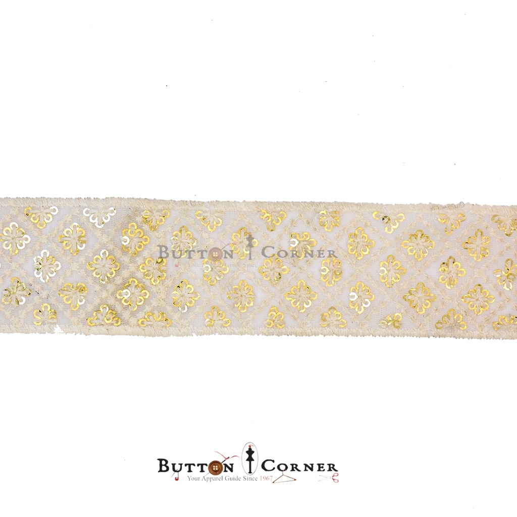 Sequence Embroidery Net Lace