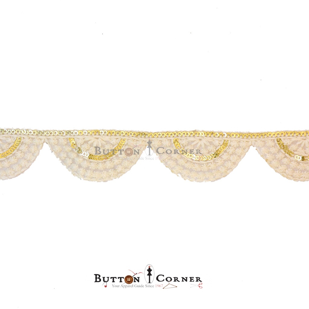 Sequence Embroidery Net Lace
