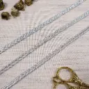 Crisscross Design Fancy Gota Lace