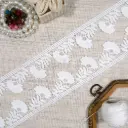 One Side Border Shuttle Lace