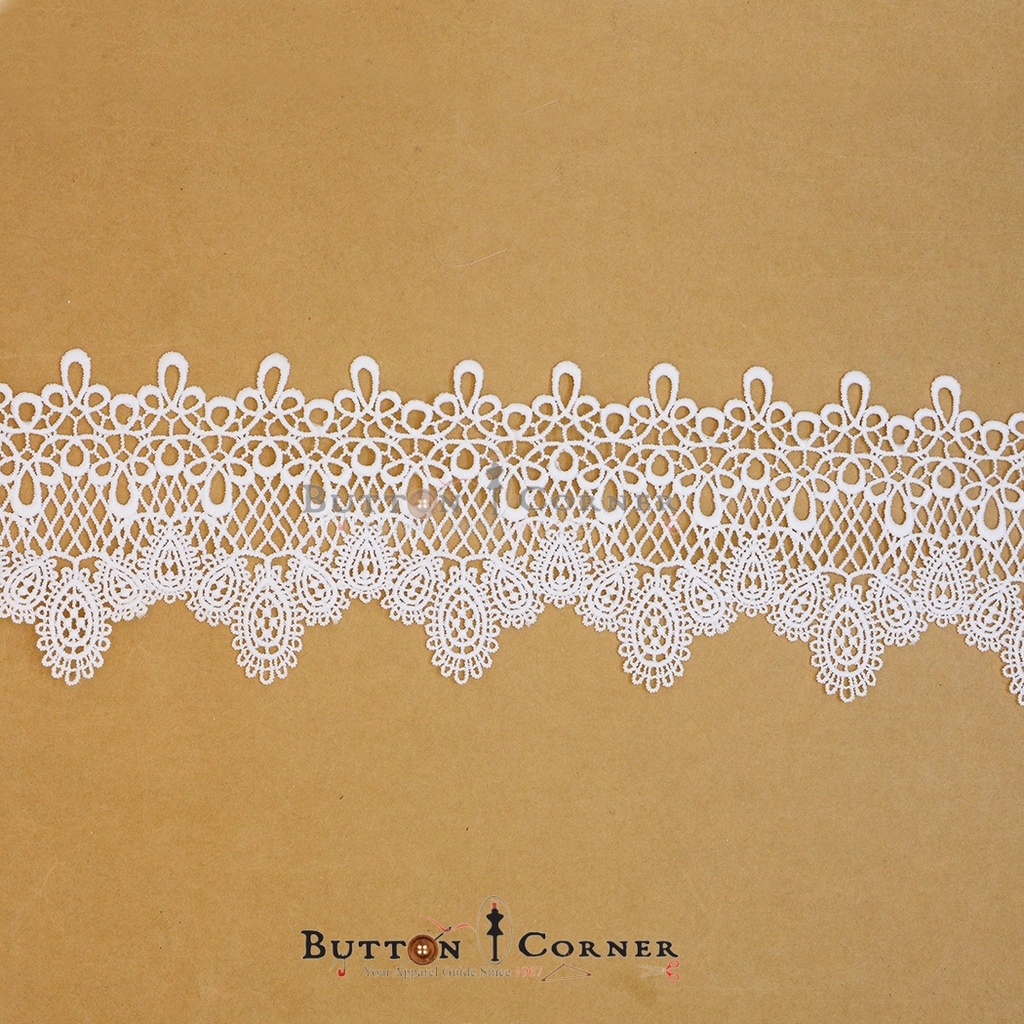 Double Side Border Shuttle Lace