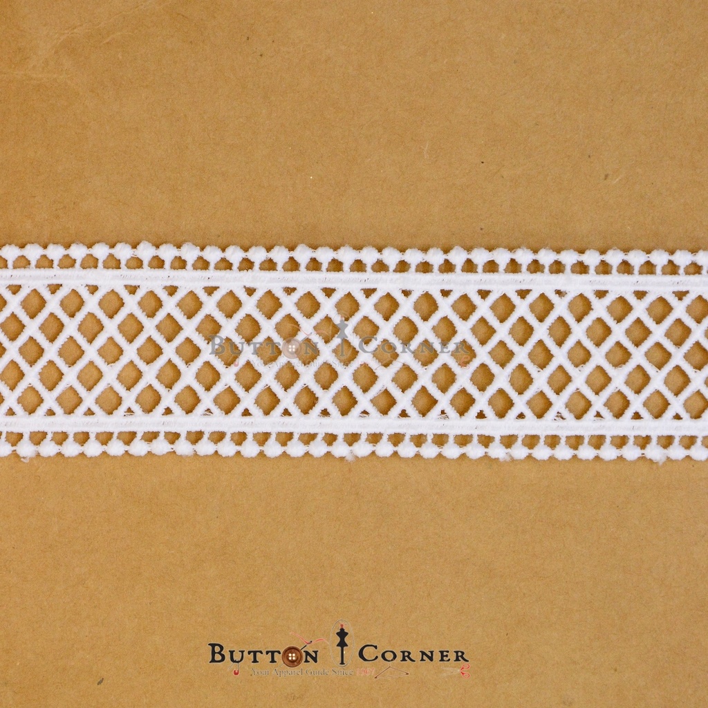 Double Side Border Shuttle Lace