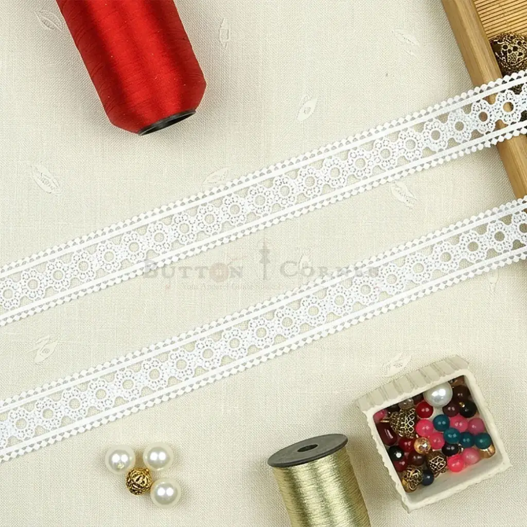 Double Side Border Shuttle Lace