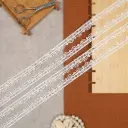 One Side Border Shuttle Lace
