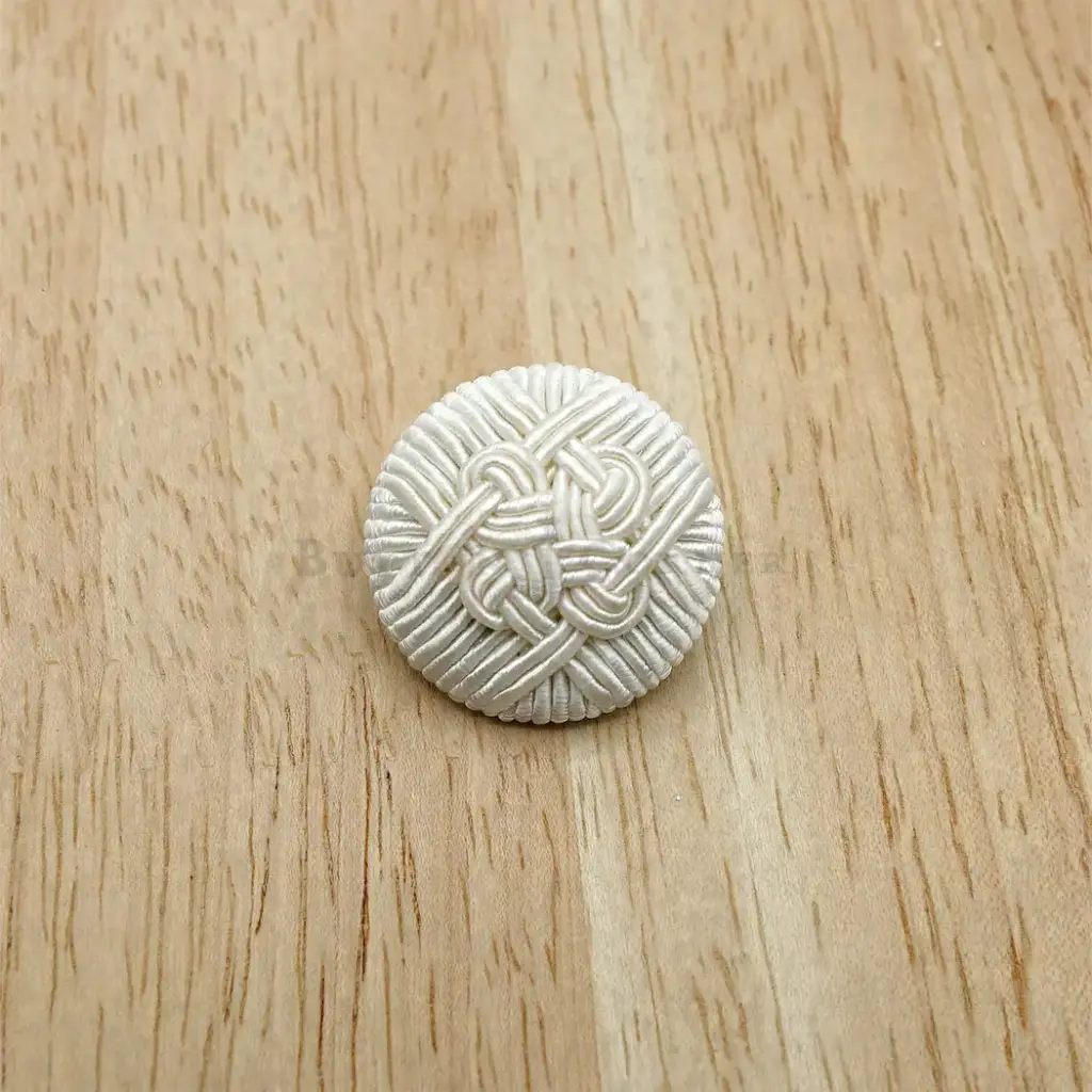 Braided Cord Hand-Crafted Button