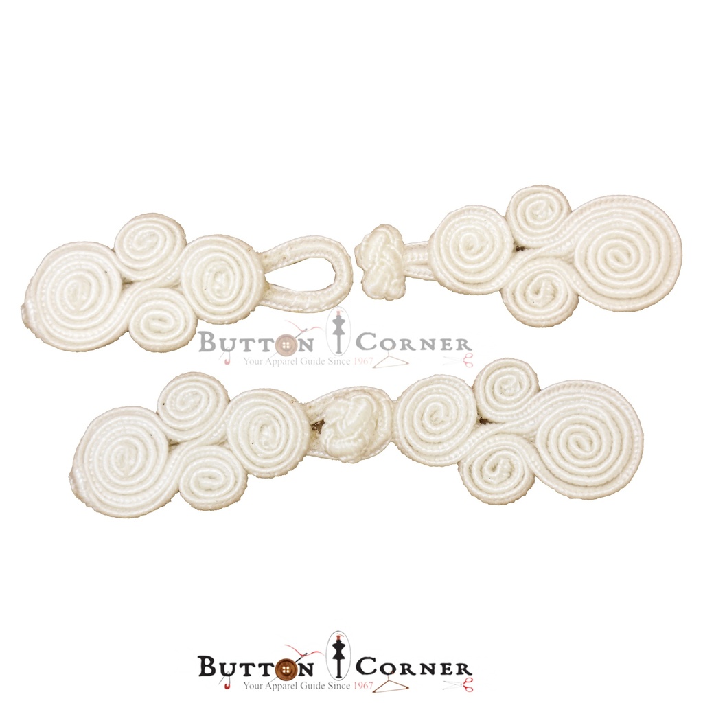 Hand Made Chinese Frog Button