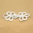 Loop Design Chinese Knot Frog Clasp Closure Toggle Button