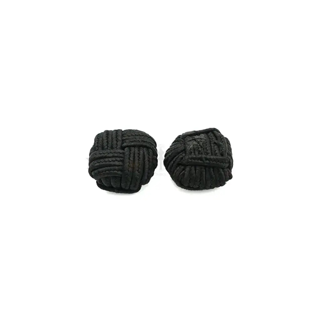 Intricate cord-braided Texture Handmade Vintage Knot Button
