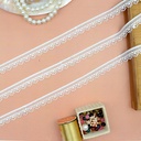 One Side Border Shuttle Lace