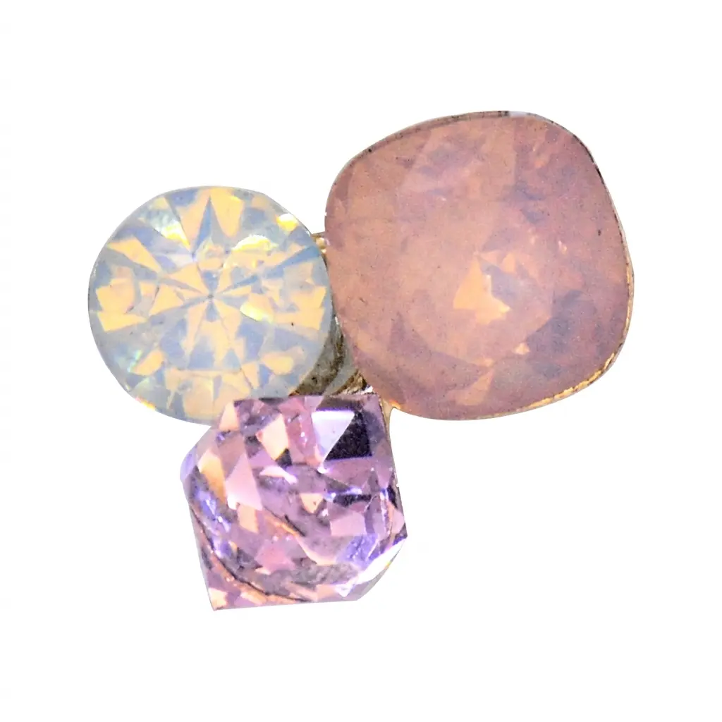 Rhinestone Embellishment Fancy Button