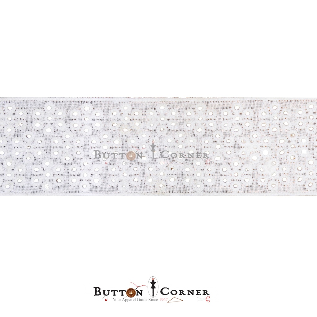 Double Side Border Cotton Lace