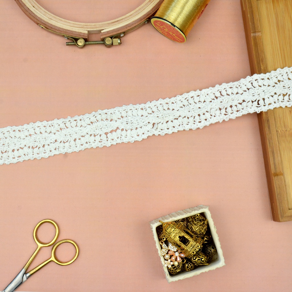 Double Side Border Crochet Lace