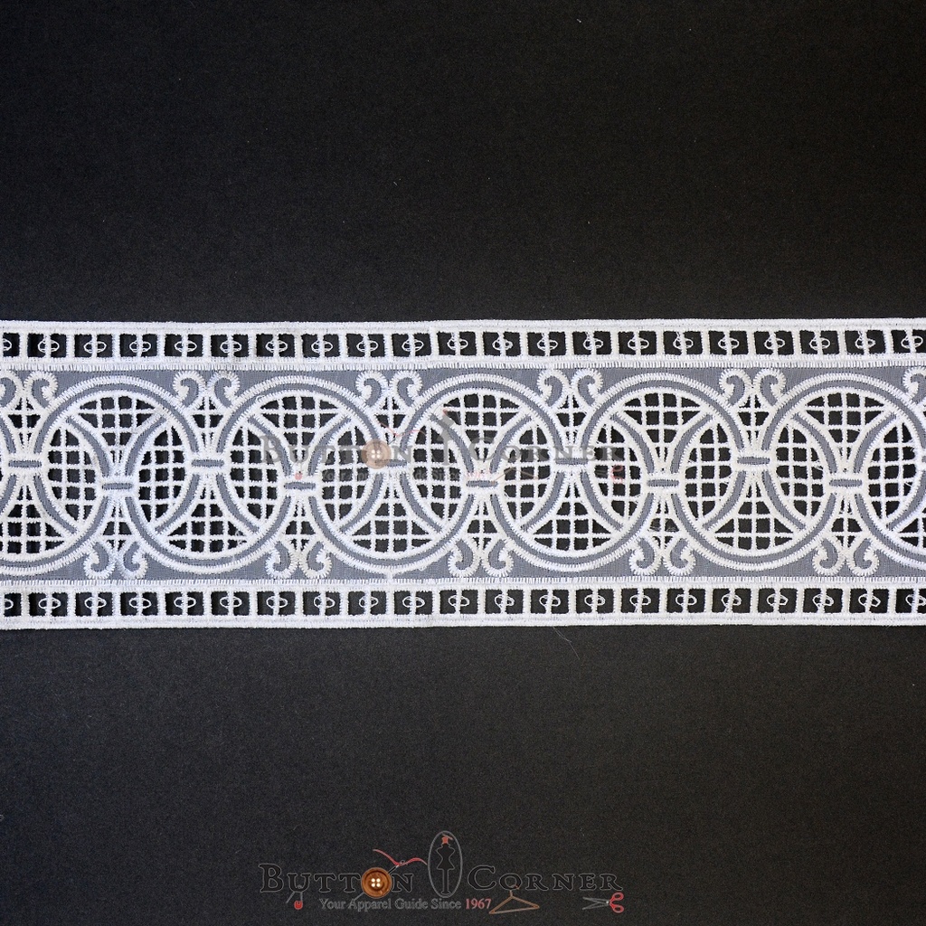 Double Side Border Organza Lace
